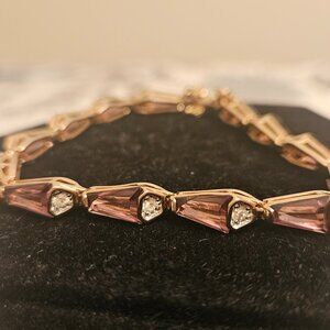 NWOT Swarovski Ortyx Triangle-Cut Bracelet